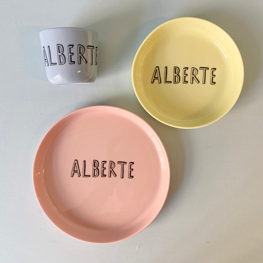 set in mixed colors - liebe letters