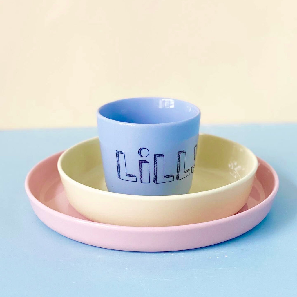 set in mixed colors - family letters
