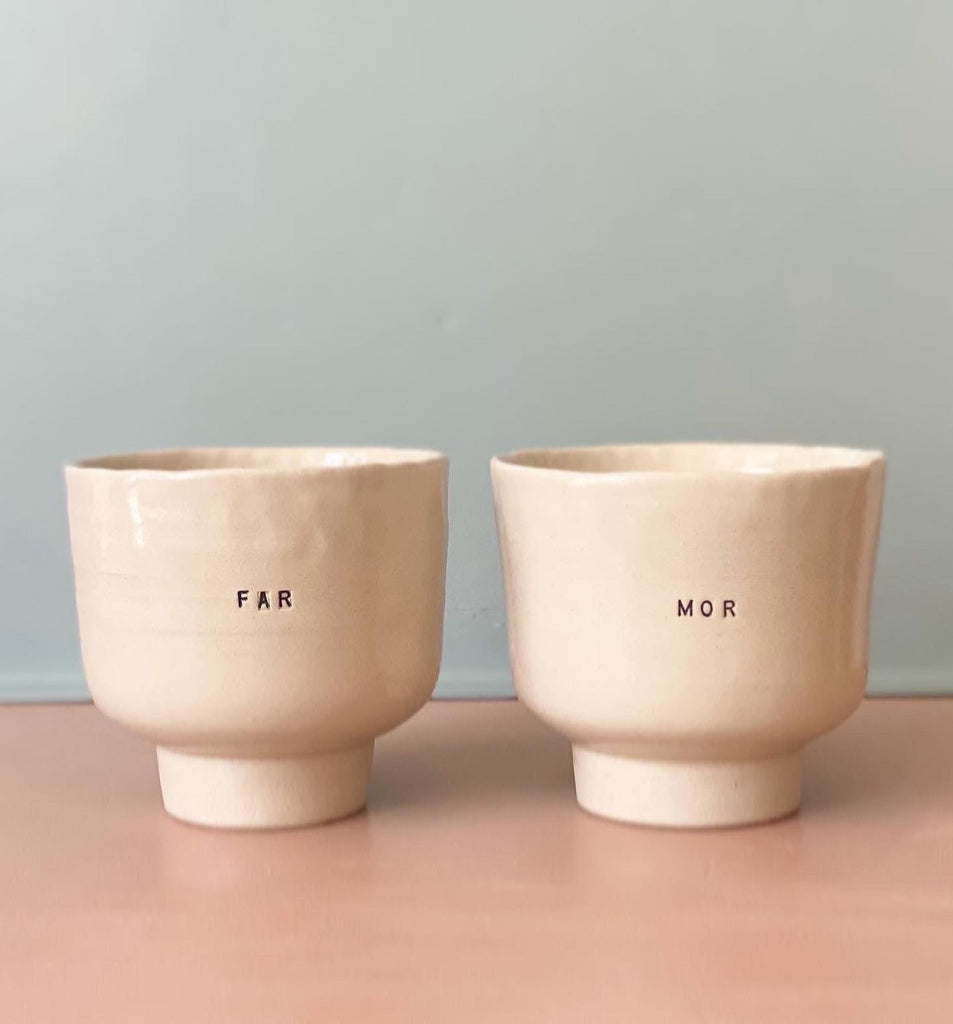 stoneware cup - mor