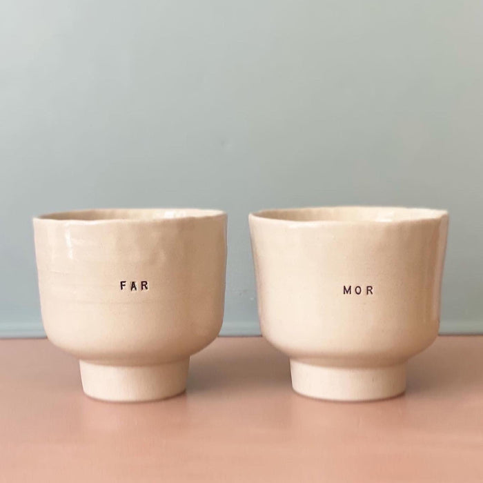 stoneware cup - mor