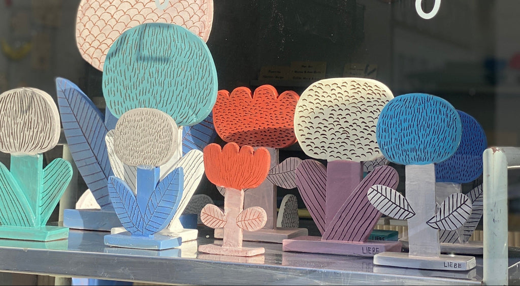 ceramic flower