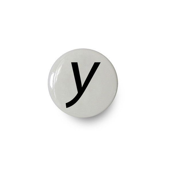 Liebe alfabetkop med initial bogstavetet Y