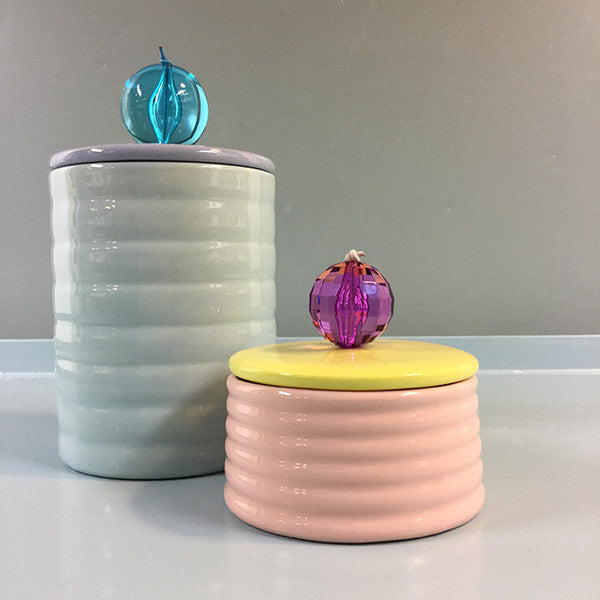Perlekrukke i porcelæn fra Liebe i lyserødt porcelæn