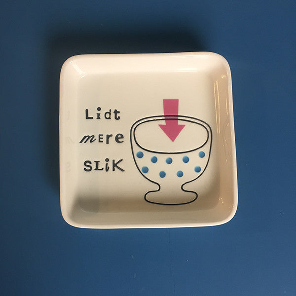 Slikfad i porcelæn fra Liebe