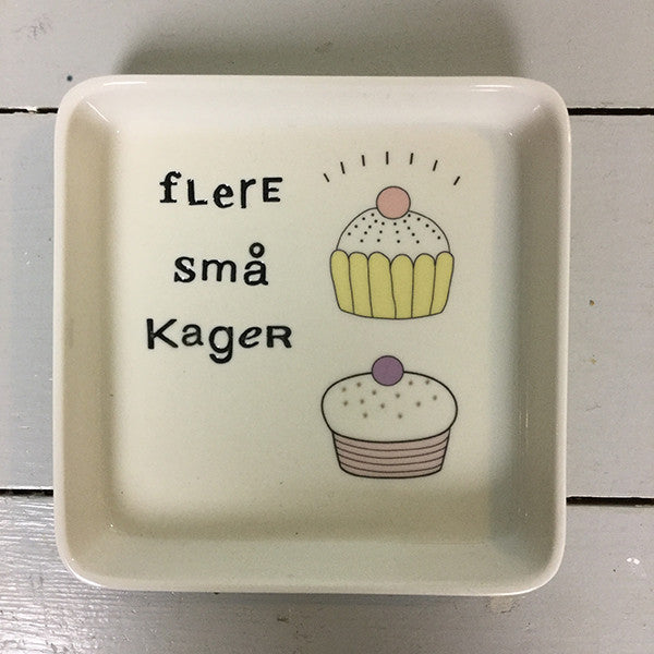 Charmerende kagefad i porcelæn fra Liebe