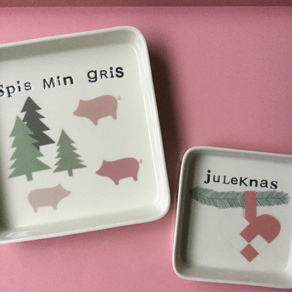 Julefad, spis min gris i porcelæn fra Liebe