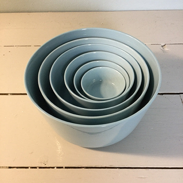 Blå skåle i porcelæn fra Liebe