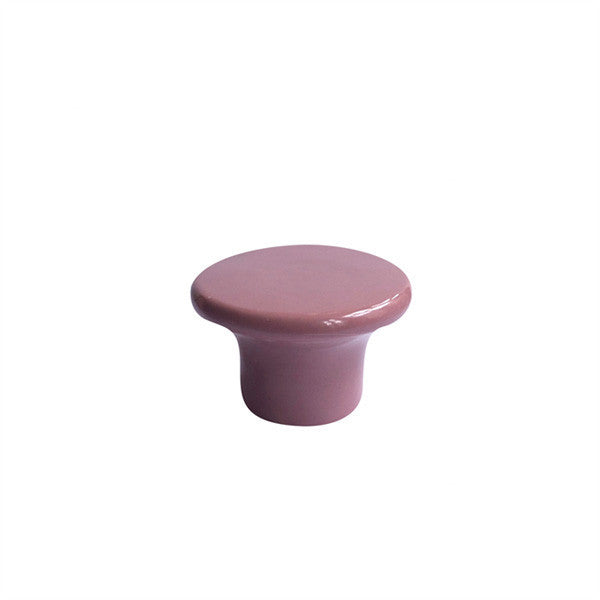 Mellem stort porcelæns greb - Rosa