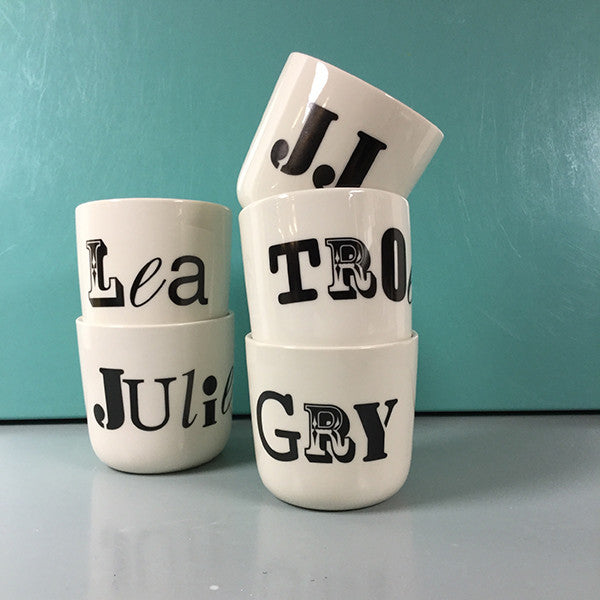 Namecup -"alphabet" letters