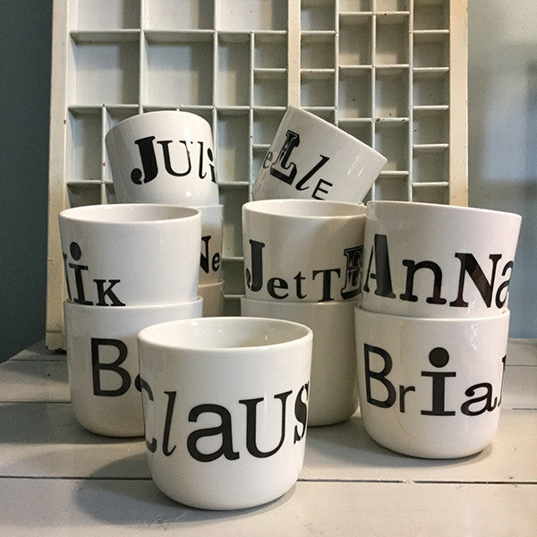 Namecup -"alphabet" letters