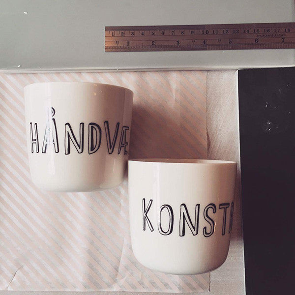 Signaturkoppen - Liebe typografi