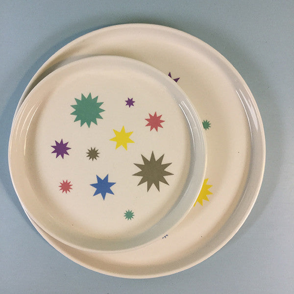 Stjerneporcelæn - Mellem tallerken